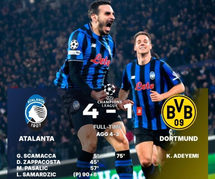 lol比赛视频-真蓝黑！亚特兰大是近7年欧冠首支落后两球次回合翻盘的球队